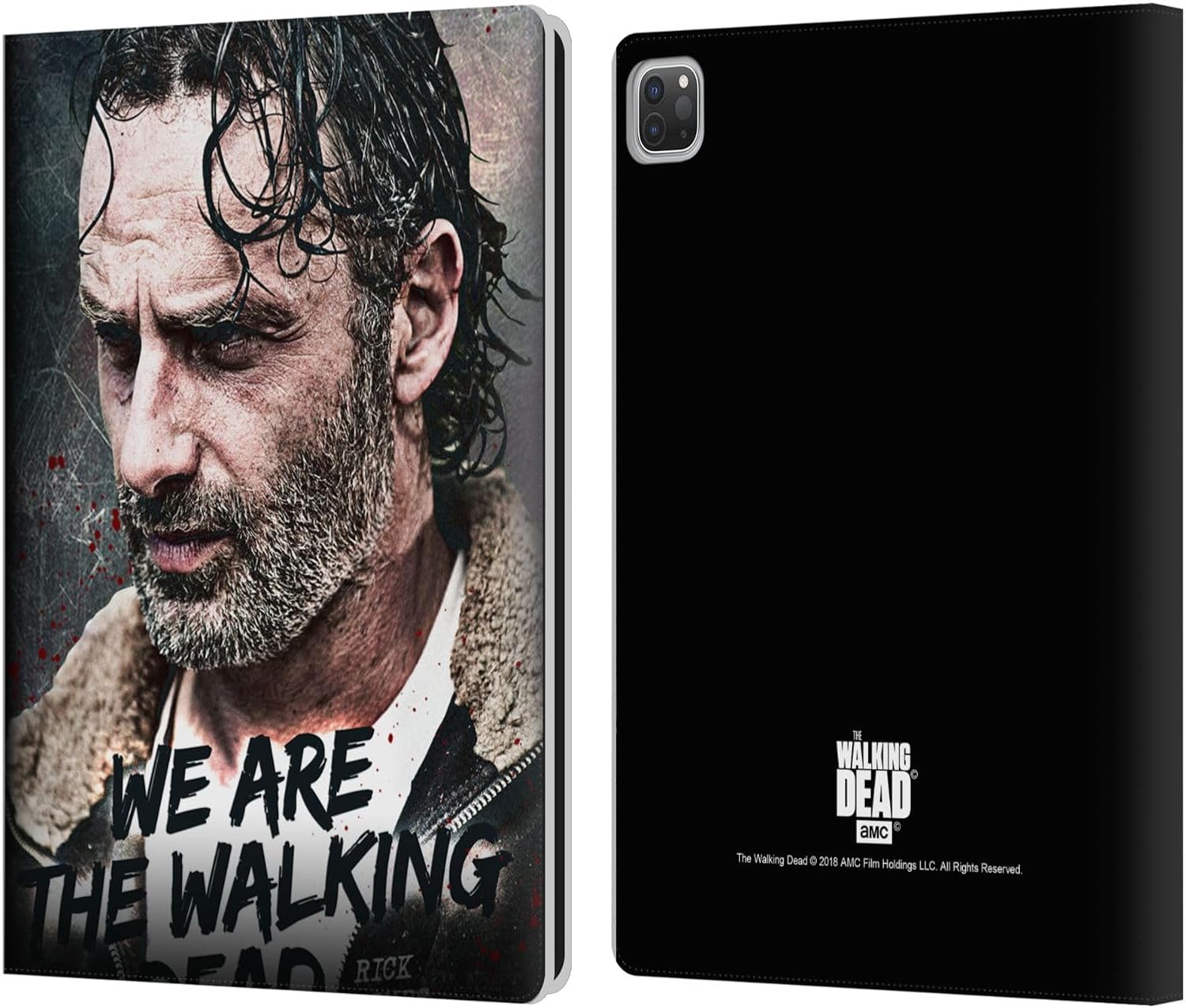 AMC The Walking Dead Quote Rick Grimes Leather Wallet Case