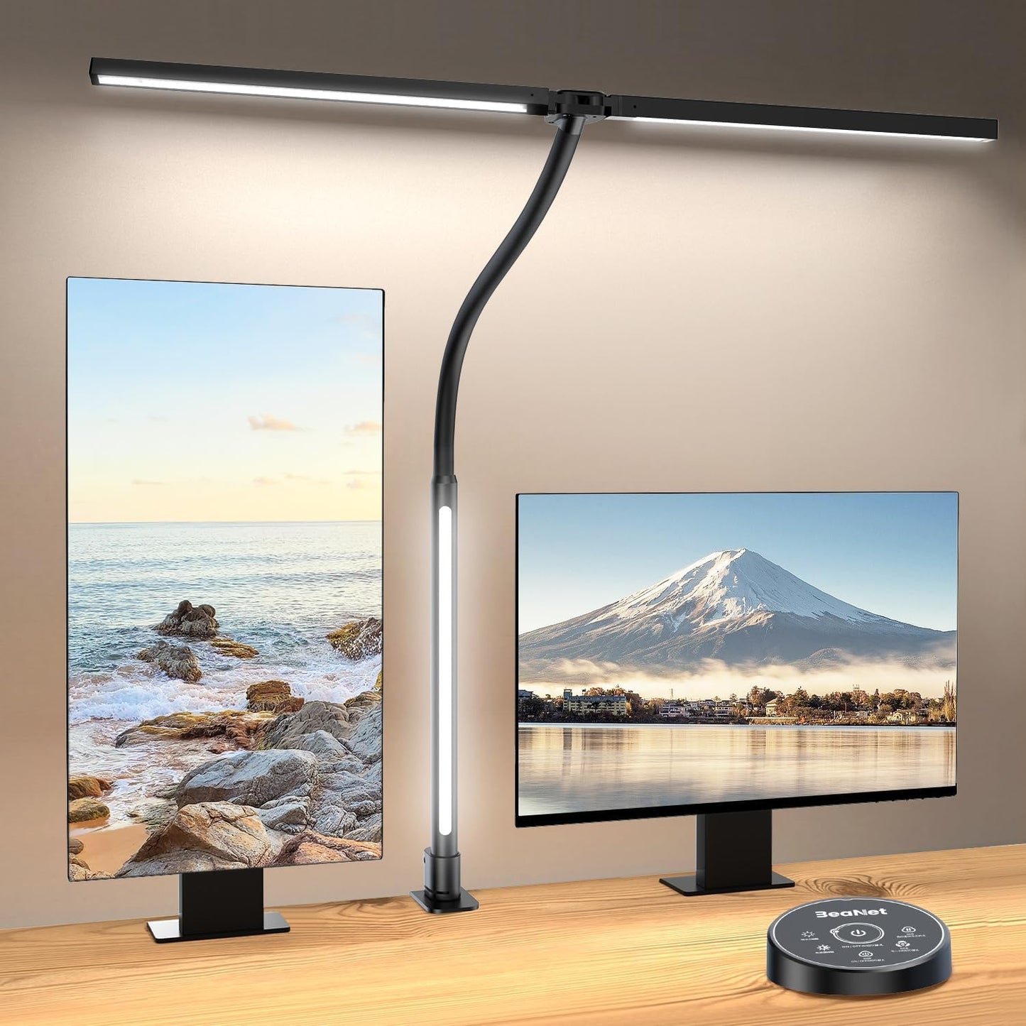 Beanet LED Architect Desk Lamp: Ultra Bright & RGB Atmosphere, Remote Control