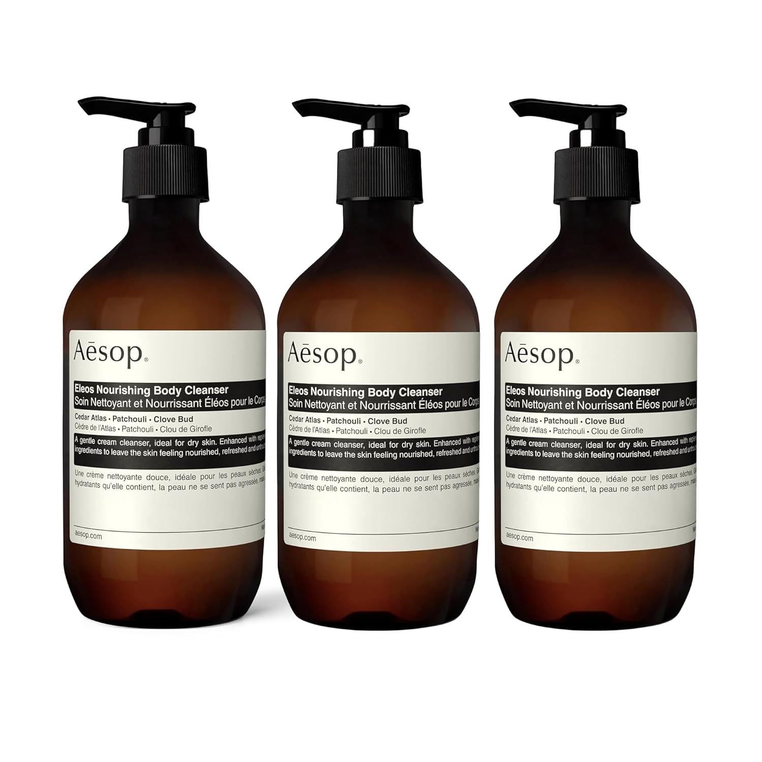 Aesop Eleos Nourishing Body Cleanser for Soft, Hydrated Skin