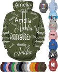 Custom Hoodie Design Your Own Personalized Hoodies - Photo, Logo, Text