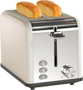 Simple Deluxe 2-Slice Toaster - 6 Browning Settings, Extra Wide Slots