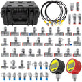 70DC Digital Hydraulic Pressure Test Coupling Kit - Heavy Duty 700BAR