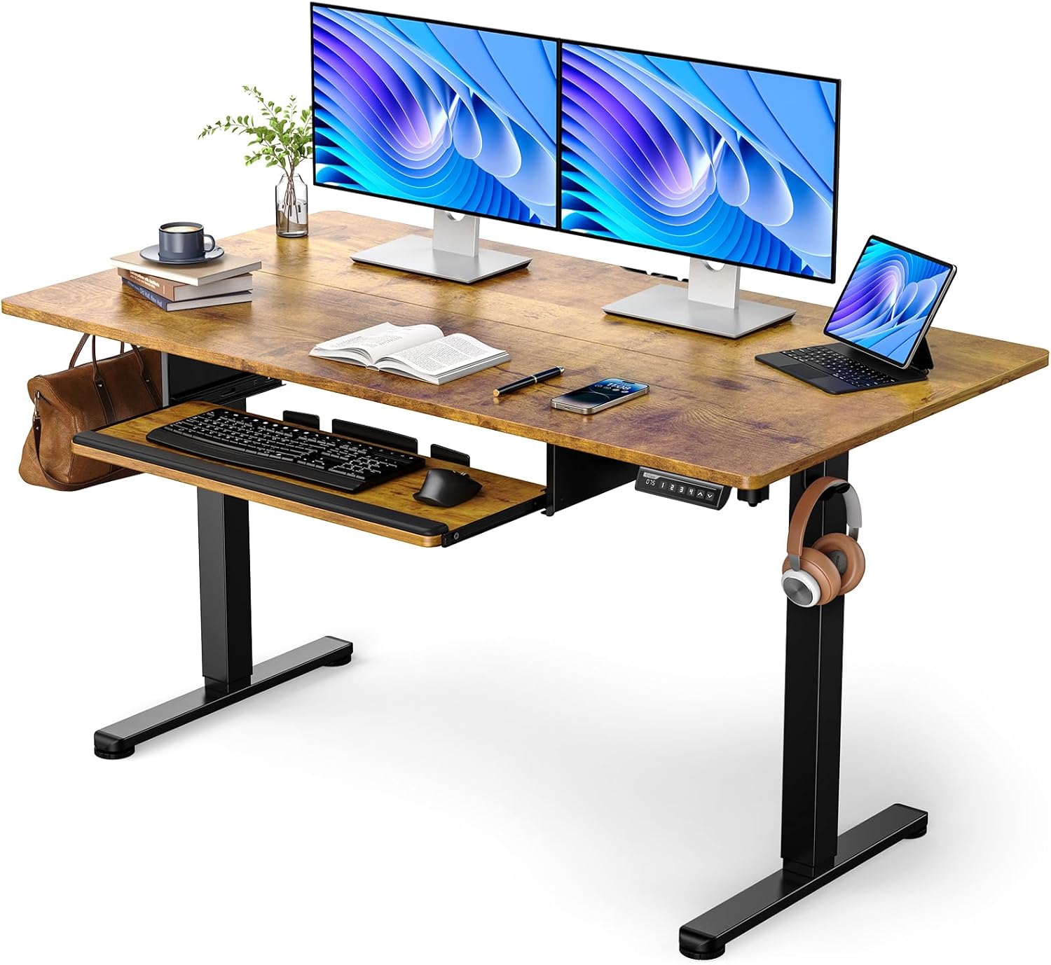 ErGear Adjustable Electric Standing Desk - Boost Productivity