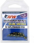 American Fishing Wire Mighty Mini Crane Swivels - Compact Saltwater
