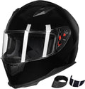 Full Face Motorcycle Helmet by ILM with Removable Neck Scarf Feature