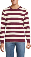 Mens Super-T Long Sleeve T-Shirt by Lands' End - Soft Ringspun Cotton