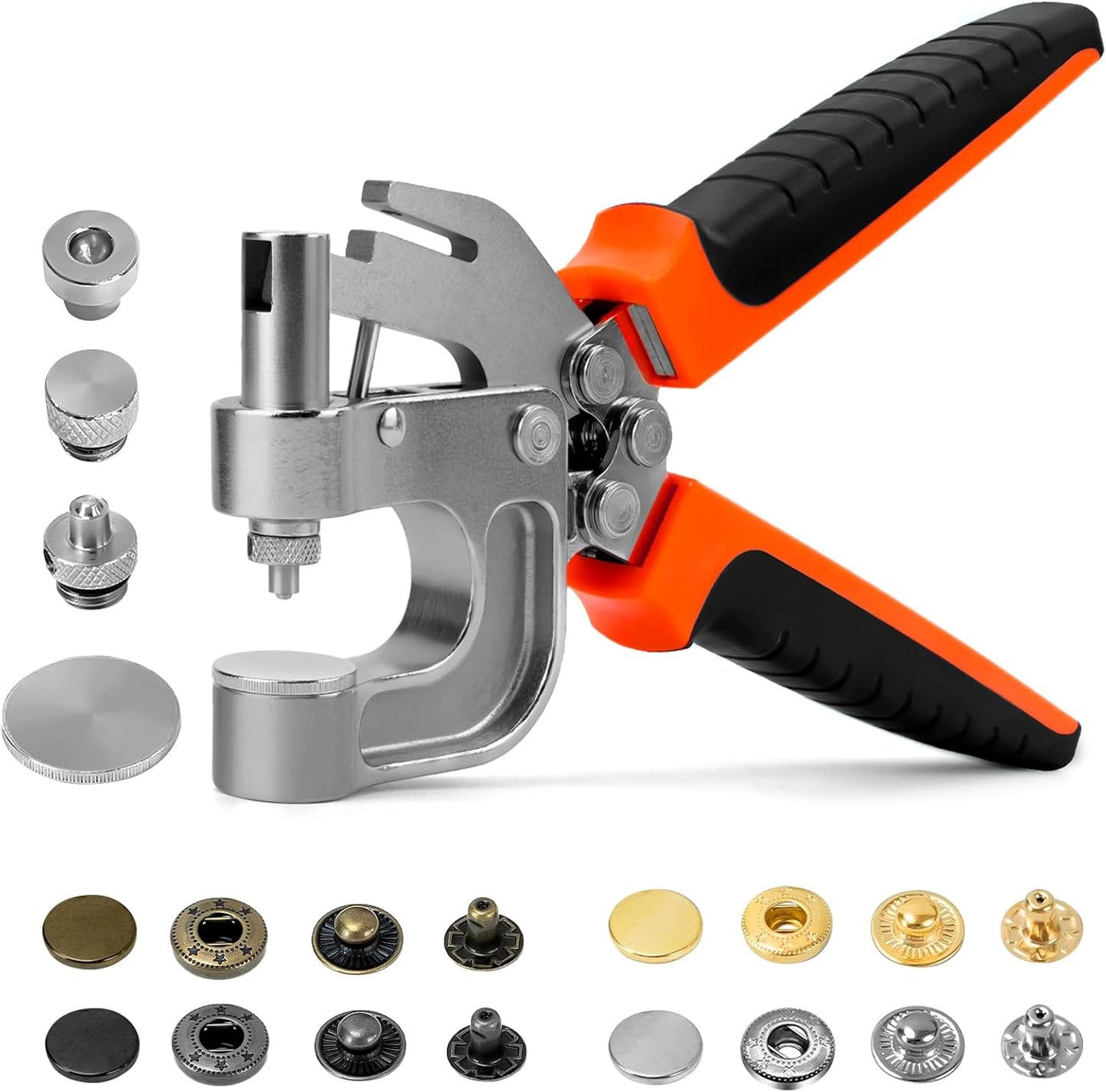 Sopnom Leather Snap and Fastener Kit for DIY Projects and Crafts