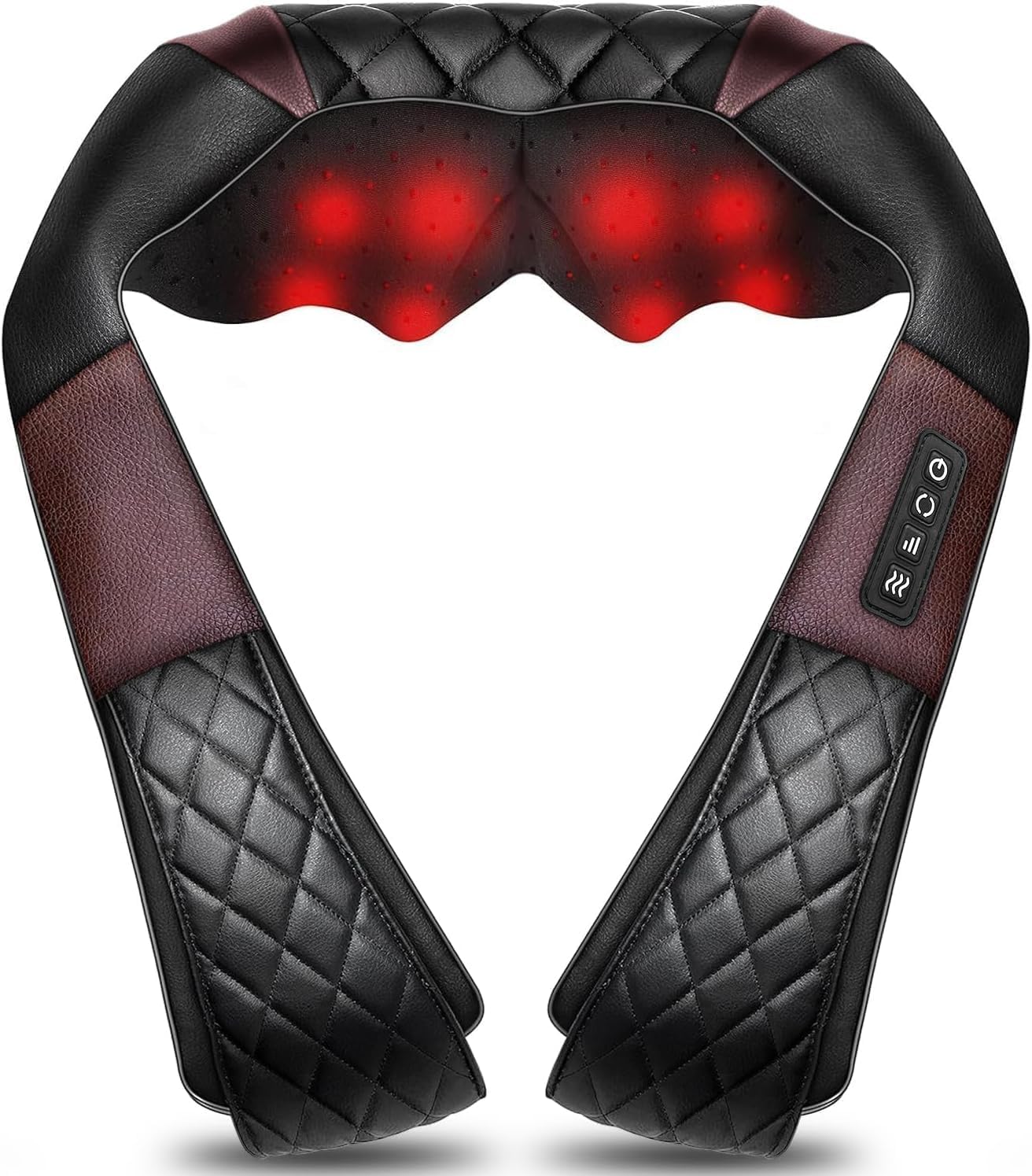 Shiatsu Neck and Back Massager with Heat for Pain Relief
