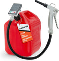 Gas Can Fuel Transfer Pump with Trigger Nozzle - Fast 3.8 GPM