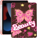 Cute Y2K Butterfly iPad Case for 11in A16 / 10.9in 10th Gen - Pink