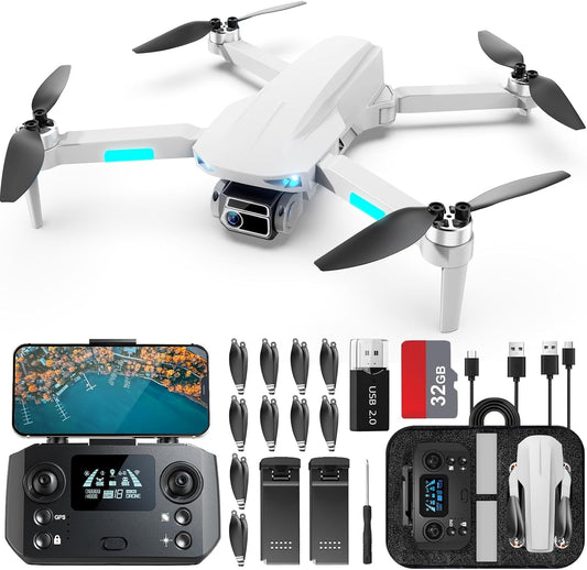 52-Min 4K Drone Max Flight Time | Smart Return Home