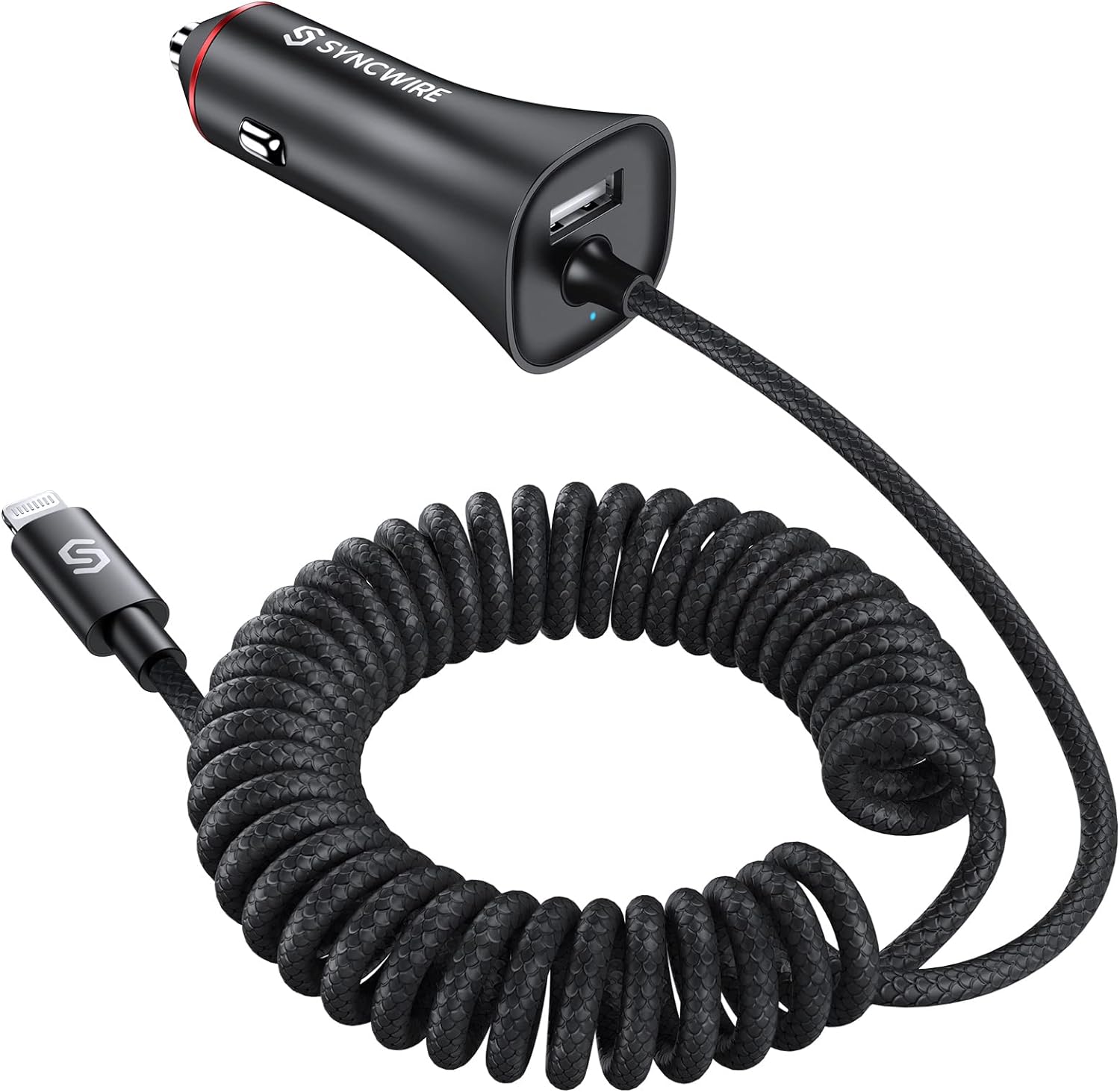 Syncwire MFi Certified Fast Car Charger for iPhone/iPad