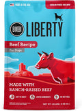 BIXBI Liberty Grain Free Dry Dog Food, Beef 22 lbs - Fresh Beef
