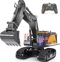 kolegend 1/14 Scale 22 Channel RC Excavator - Metal Shovel, Realistic