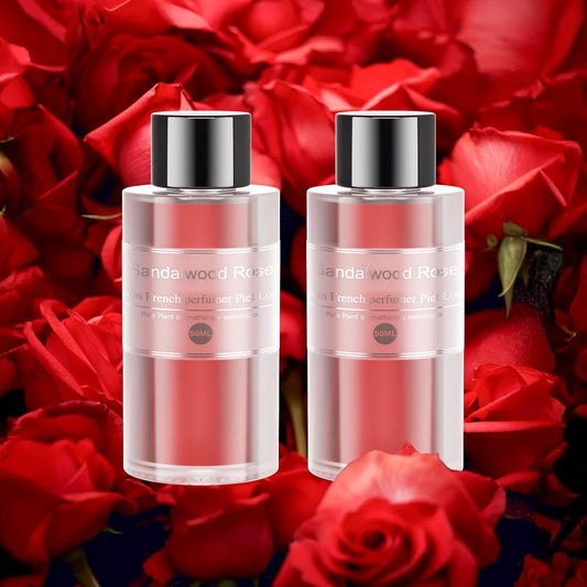 Long-Lasting Rose Aroma: 2-Pack Car Air Freshener Refills