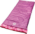 Coleman Kids 45F Sleeping Bag for Children up to 5 ft 5 in - Warm