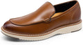 Bruno Marc Men's Dress Slip-on Classic Loafers - Timeless Comfort TPR