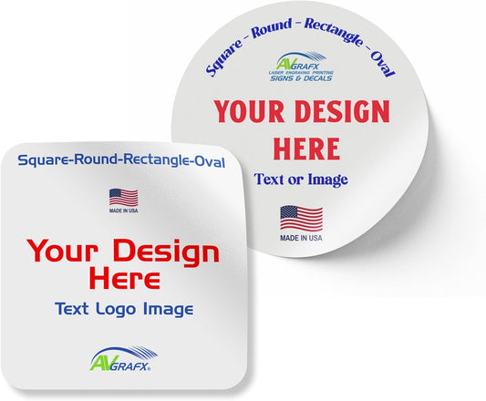 Custom Personalized Stickers Labels Vinyl Waterproof for Any Use
