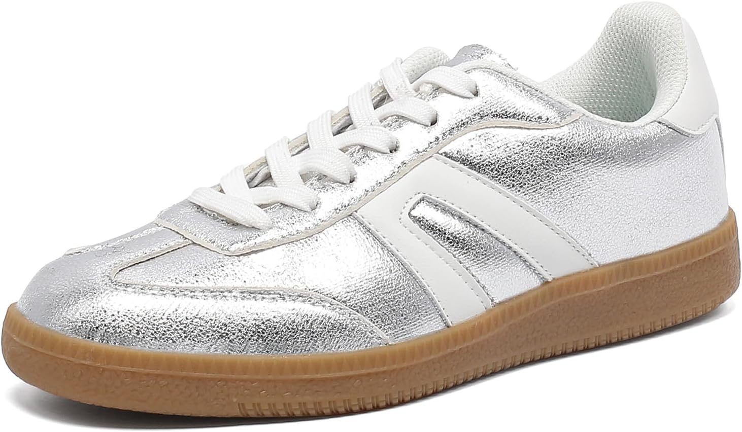 Women's Retro Gum Sole Fashion Sneakers for Casual Walks