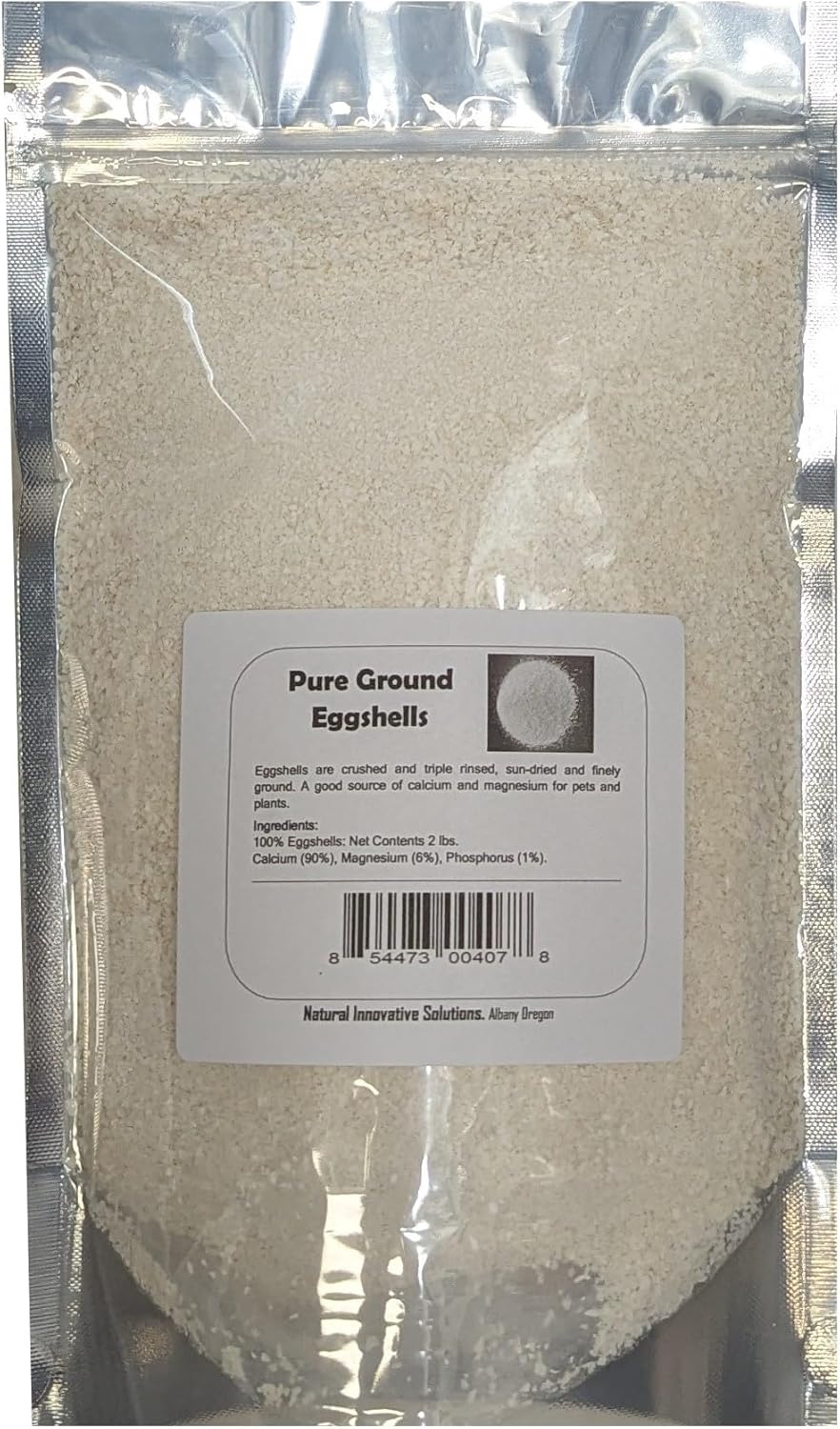 Pure Ground Eggshells - 100% Calcium Supplement for Dogs