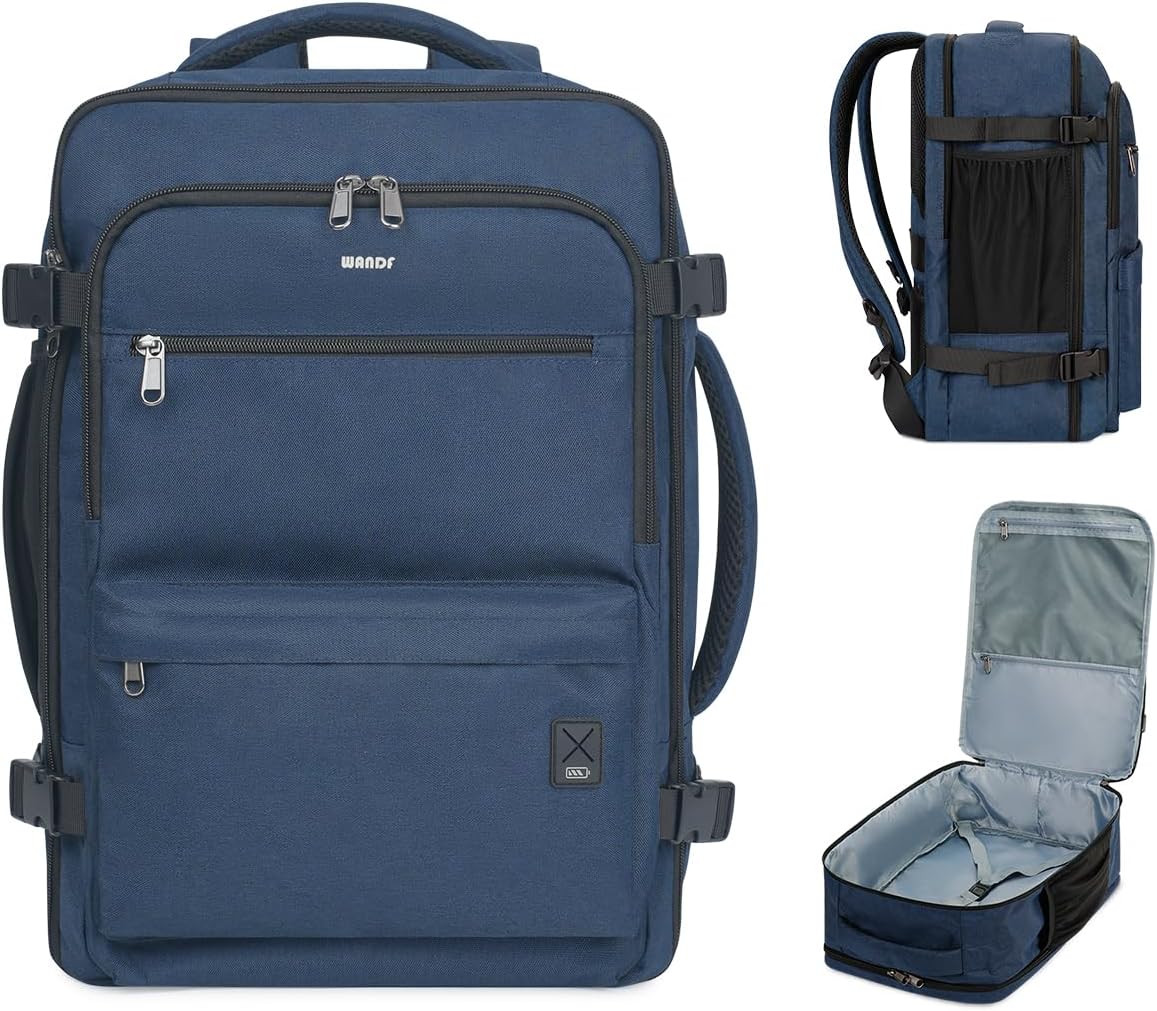 WANDF Travel Backpack for Spirit Airlines with Wet Pocket