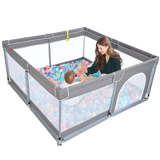 TODALE Baby Playpen: Safe & Sturdy Indoor/Outdoor Fun