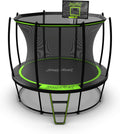 JumpFlex Trampoline with Basketball Hoop - Hero 12FT 14FT 15FT