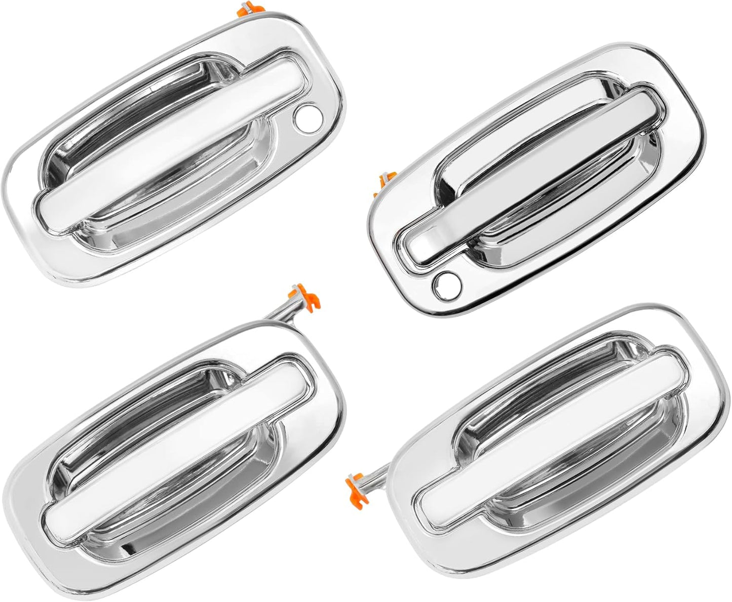Exterior Door Handles Set for Chevy Silverado & GMC Sierra