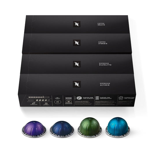 Nespresso Capsules Vertuo Intense Variety Pack for Dark Roast Lovers