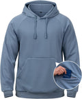 CARWORNIC Soft Men's Hoodie with Zipper Pocket