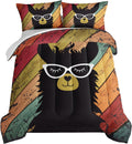 Llama Comforter with 2 Pillowcases - Playful Alpaca Bedding for Teens