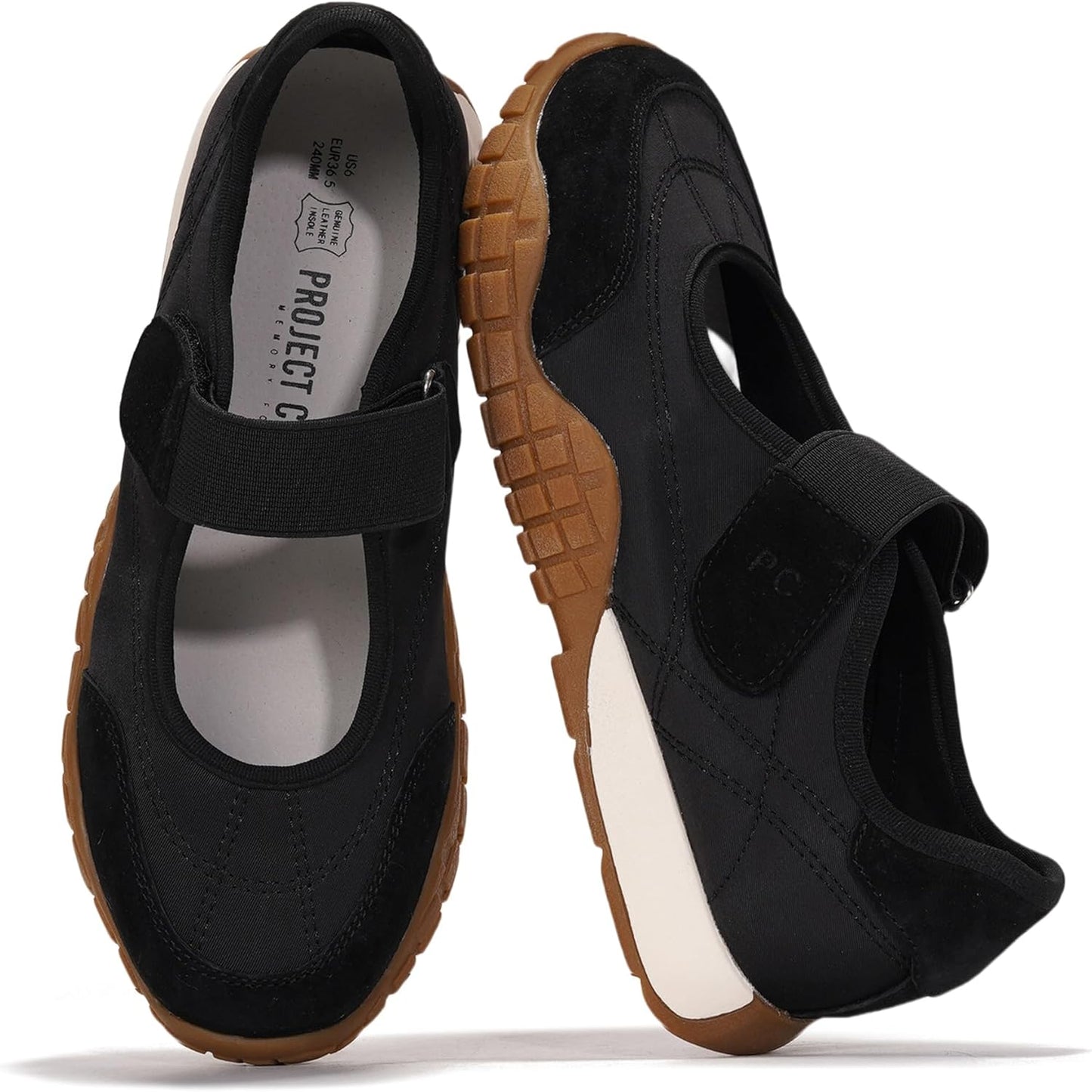 Project Cloud Womens Shoes - Lightweight Mary Jane Sneakers