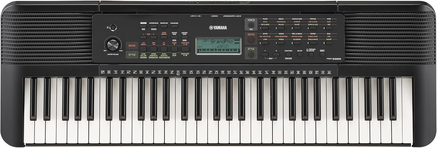 Yamaha PSR-E283 61-Key Keyboard: Perfect for Beginners!