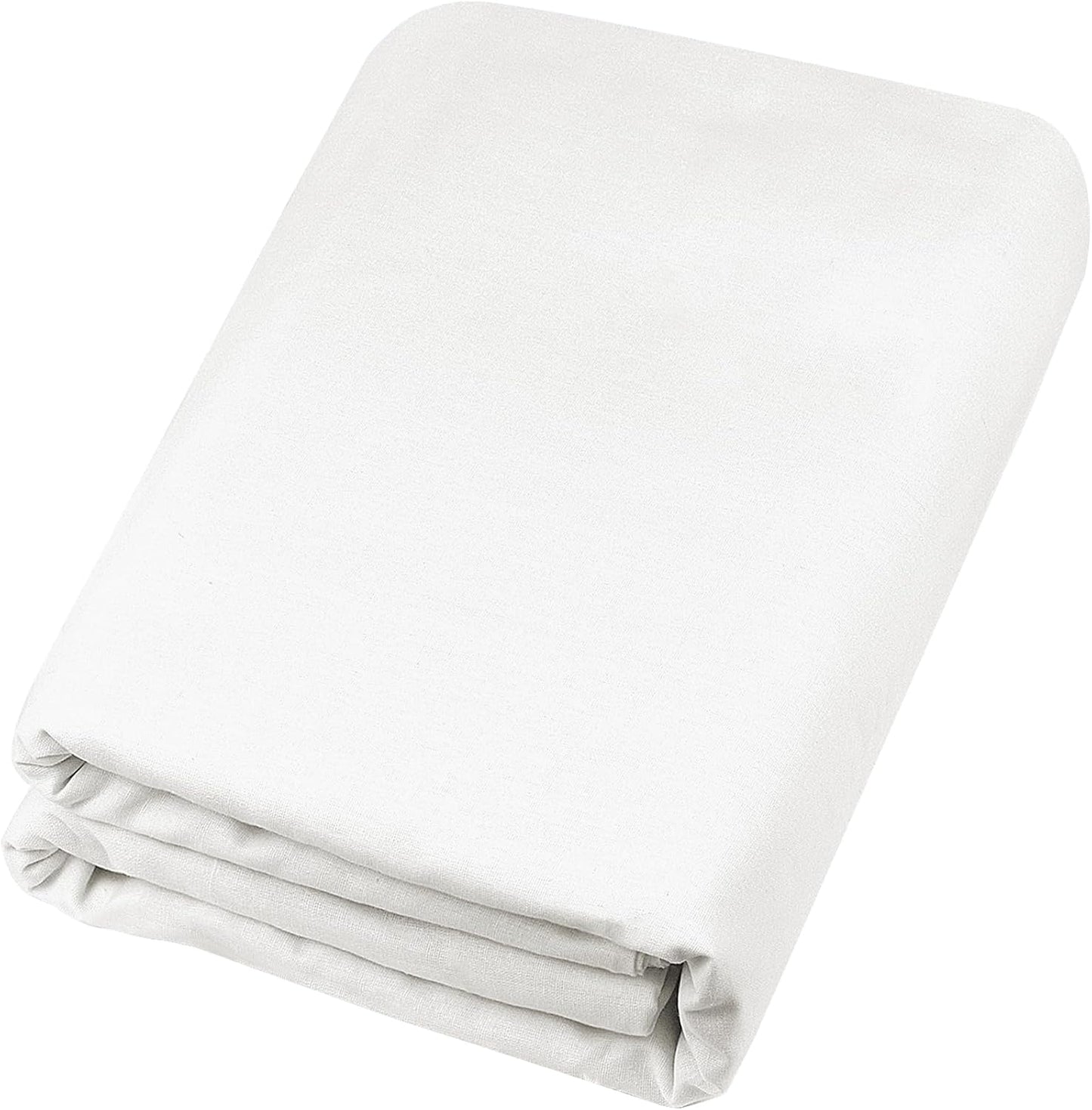 HOTGODEN Medium Weight Cotton Muslin Fabric for Sewing Projects