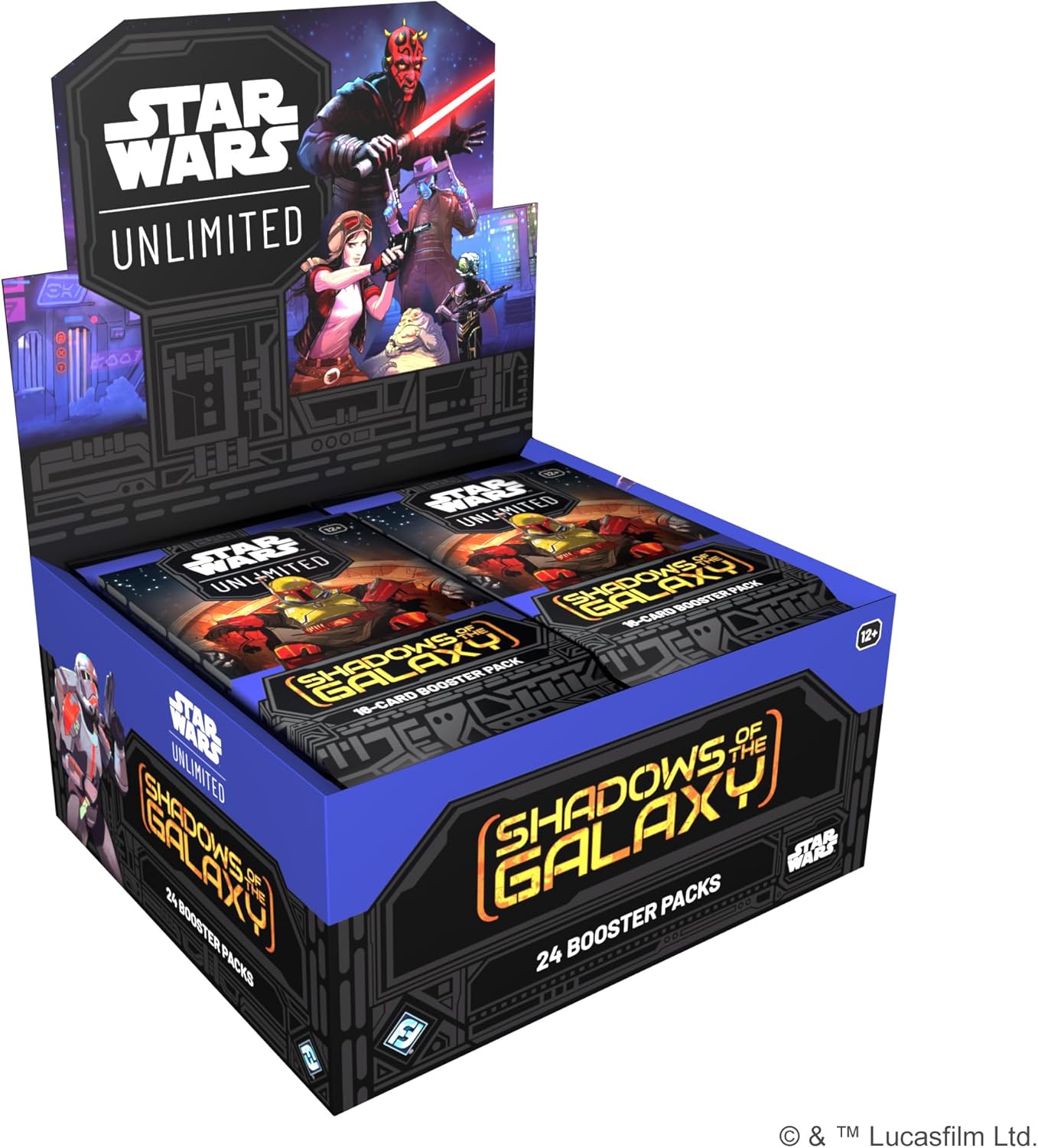 Star Wars Unlimited TCG Shadows of The Galaxy Booster Packs Set