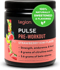 Pulse Pre Workout Strawberry Kiwi - Naturally Sweetened Boost