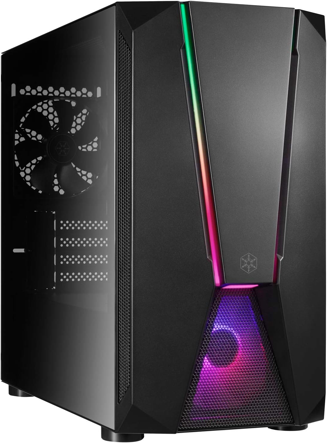 FARA V1M PRO Micro-ATX Gaming Case with ARGB Lighting Features