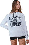 Women's NFL Tie Neck Hoodie Sweatshirt - Super Soft Stadium Fit