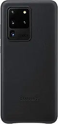 SAMSUNG Galaxy S20 Ultra Case Leather Back Cover - Black