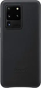 SAMSUNG Galaxy S20 Ultra Case - Premium Leather Back Cover