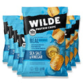 Sea Salt and Vinegar Protein Chips - Thin, Crispy High Protein Snack