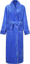 Richie House Women's Plush Soft Warm Fleece Bathrobe Robe - Cozy