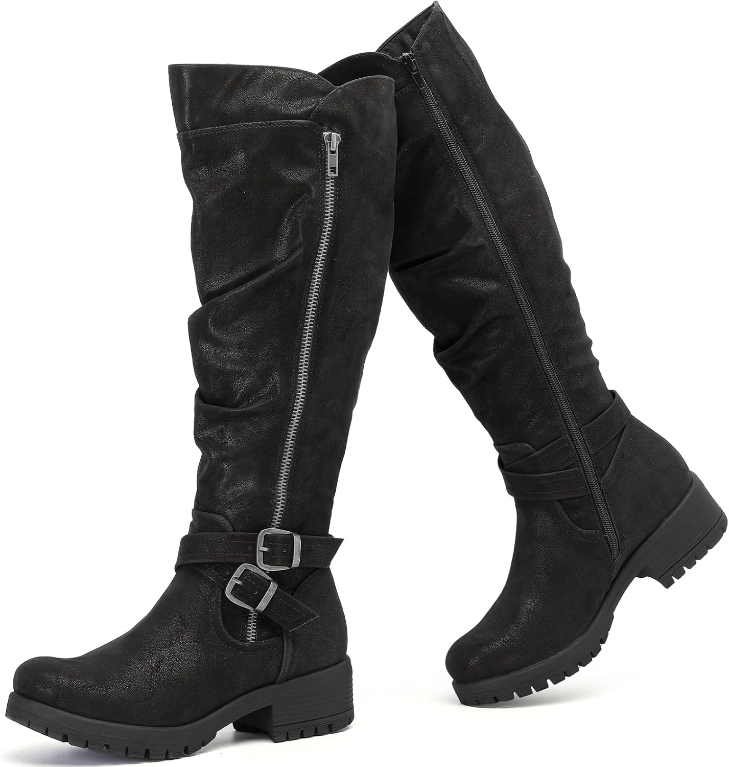 Stylish Women's Slouchy Knee High Boots for Comfort and Fashion
