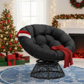 Bme 40 in Ergonomic Wicker Papasan Chair - 360 Degree Swivel