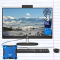 HP 24in Ultra 5 AI All-in-One Desktop - Powerful 64GB DDR5 Workstation