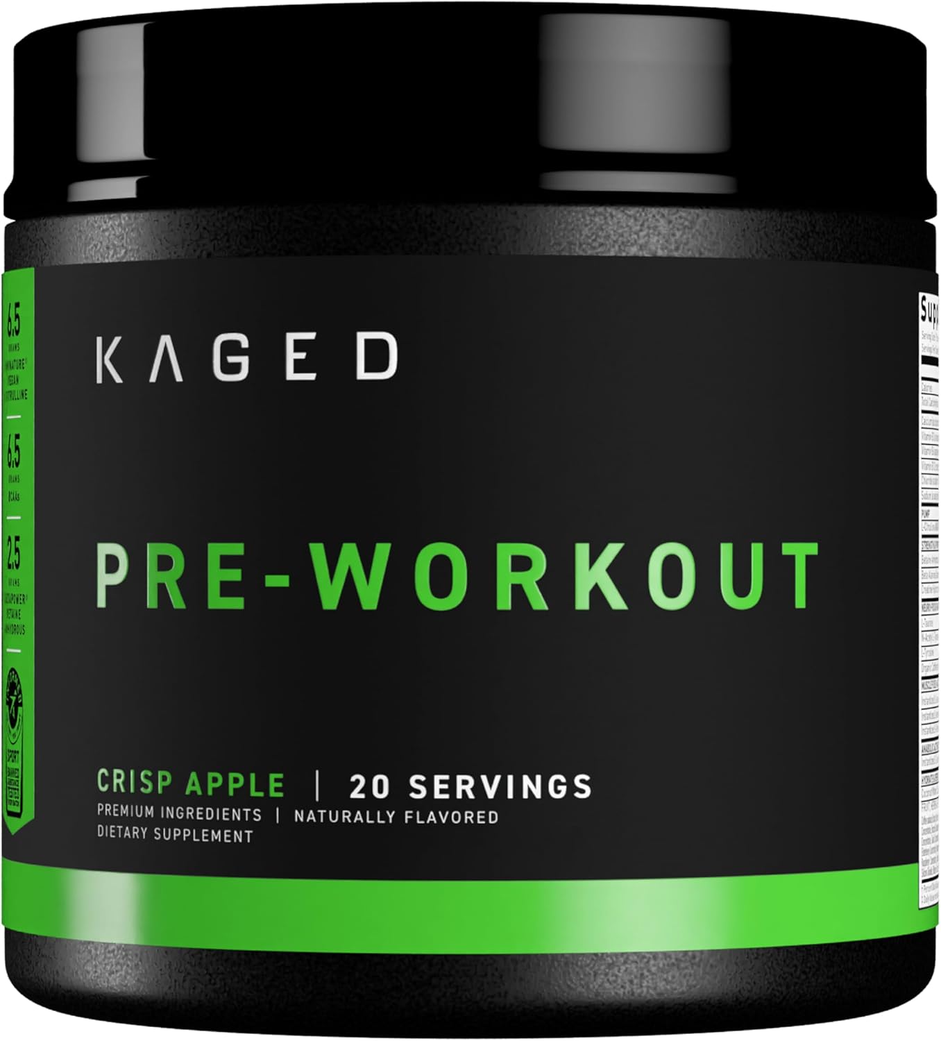 Kaged Pre-Kaged Original Pre Workout Powder for Intense Energy