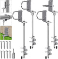 Multi-Purpose Trampoline Stakes Anchors 18ft'/24ft'/30ft' Set - Strong