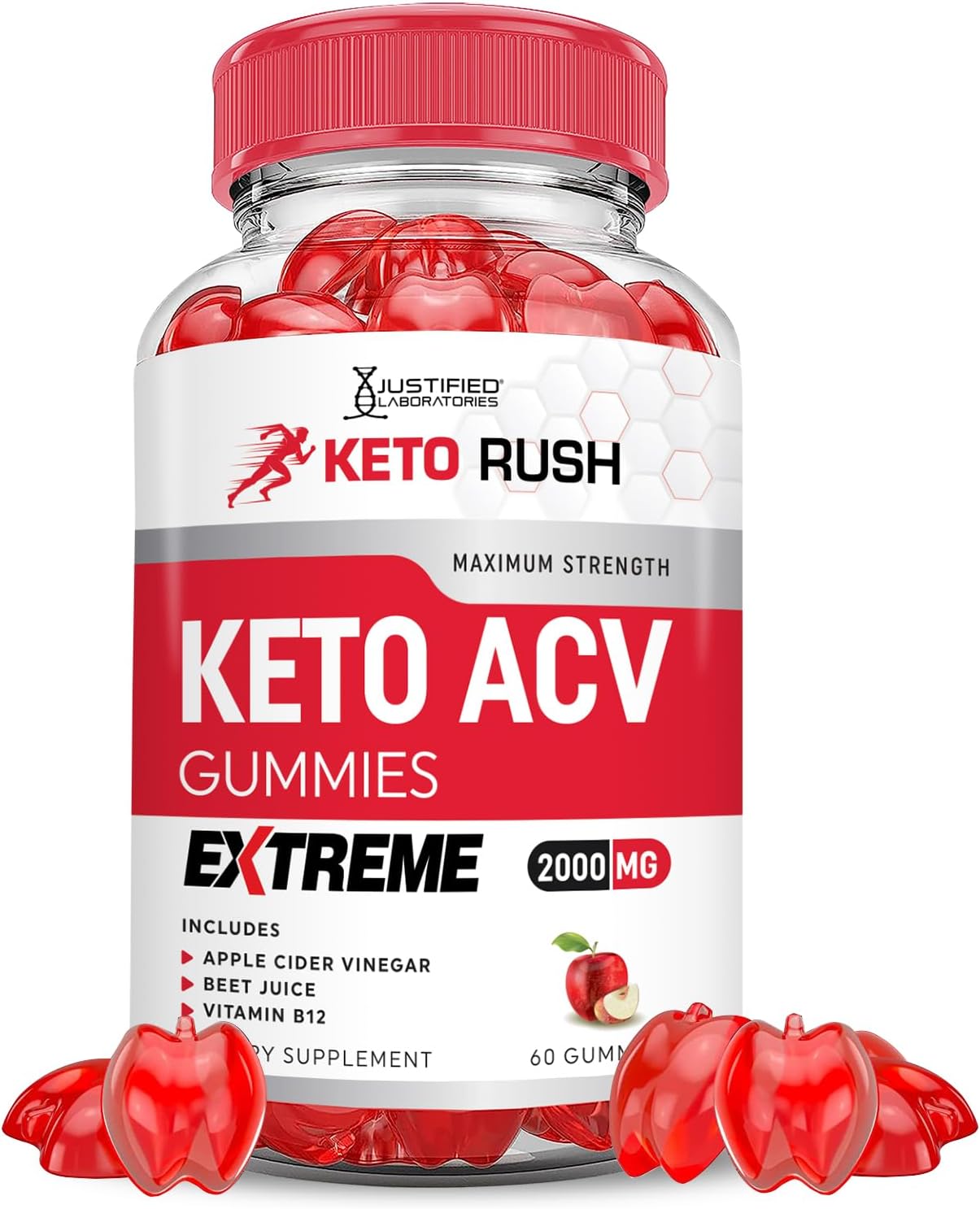 2000MG Keto ACV Gummies: Pomegranate Power