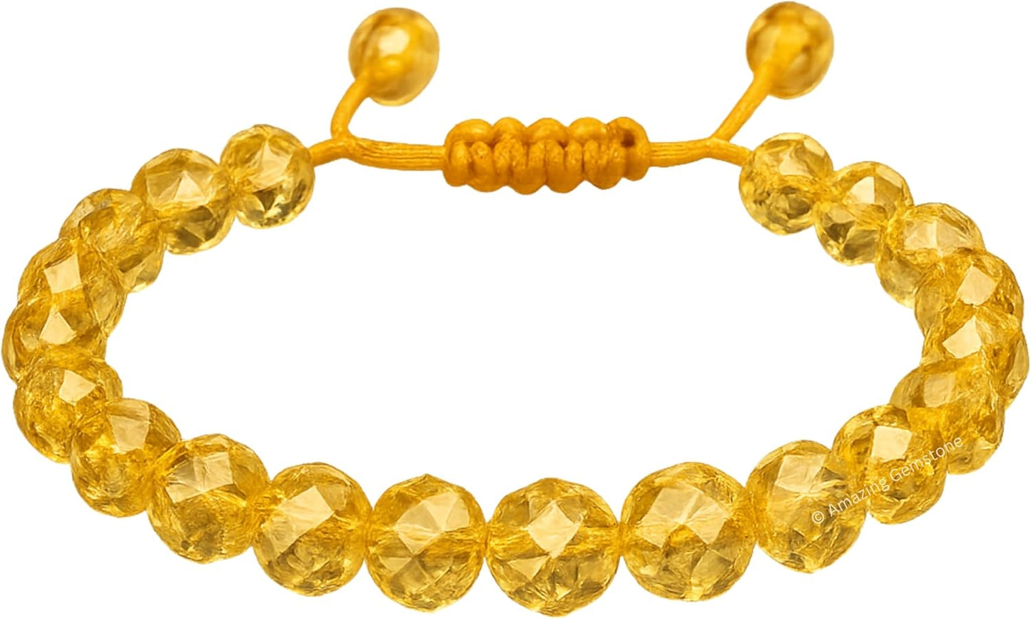 Handmade Faceted Bracelets for Natural Style and Energy Boost