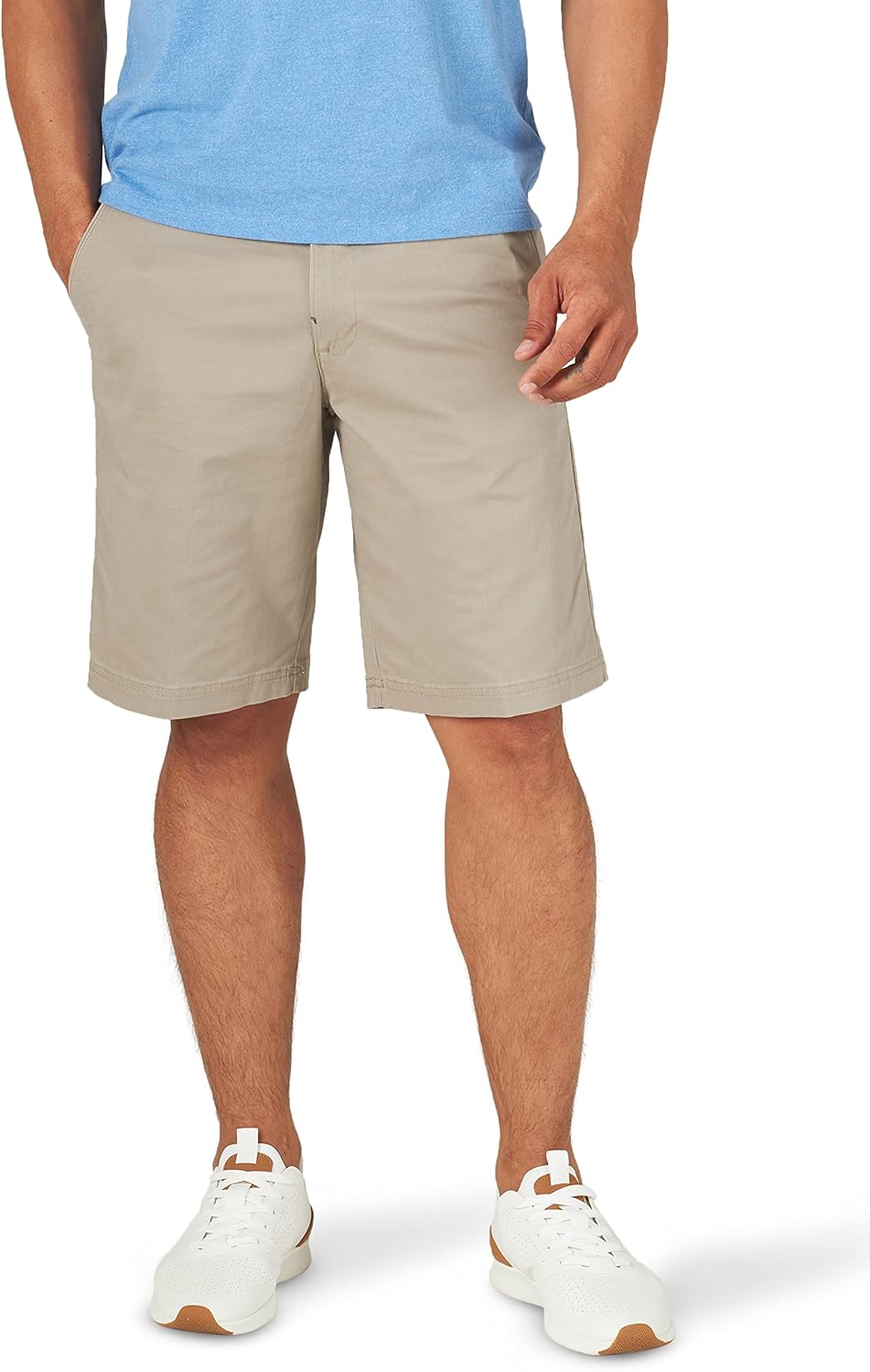 Lee Men's Extreme Motion Flat Front Short for All-Day Comfort